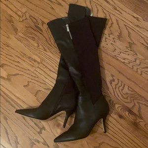 Marc Fisher Thora Black Knee-High boots size 9